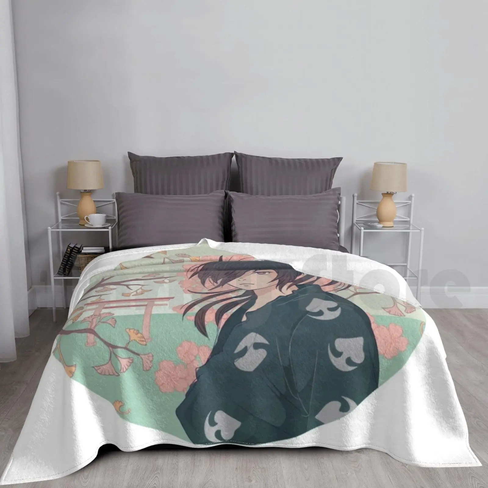 Dororo Blanket Fashion Custom 1081 Anime Manga Japan Japanese Hyakkimaru Dororo Edo Period Katana Folklore