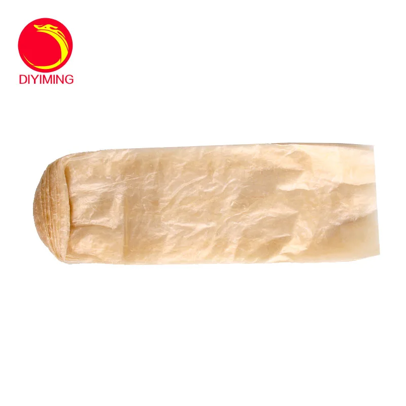 3 PCS Sausage Casing Sausage Stuffer Width 110mm Diameter 70mm Length 300mm Salsam Packing Home DIY Big Ham Sausage Shell Cover