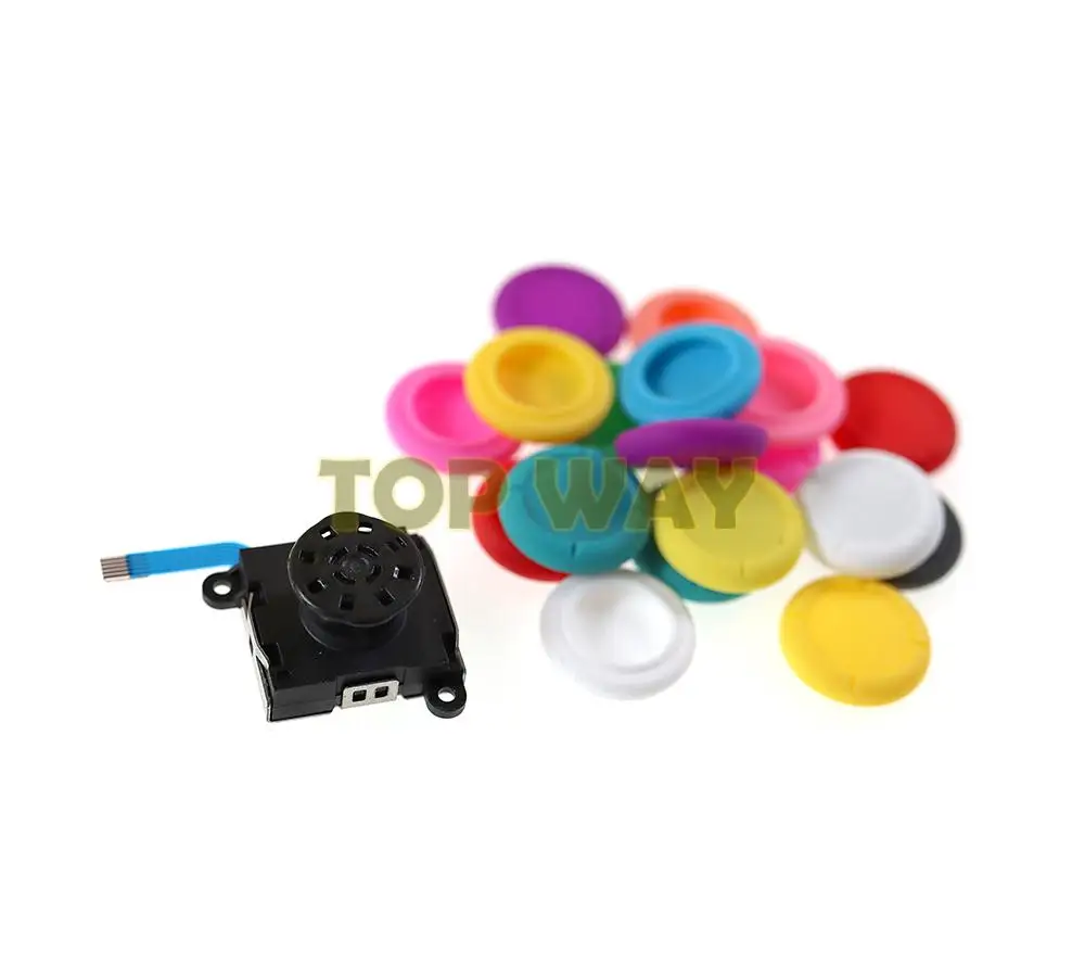 4 pçs 3d analógico polegar vara para nintend switch lite ns joy con joystick tampas peças de reparo substituição mod kit para joycon