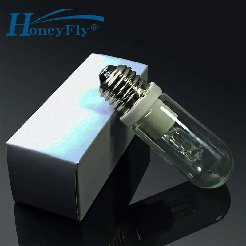 HoneyFly E27 Insulation Cabinet Bulb JDD 100W/150W/250W 220V Warm White High Temperature Resistance Halogen Quartz Tube Lamps