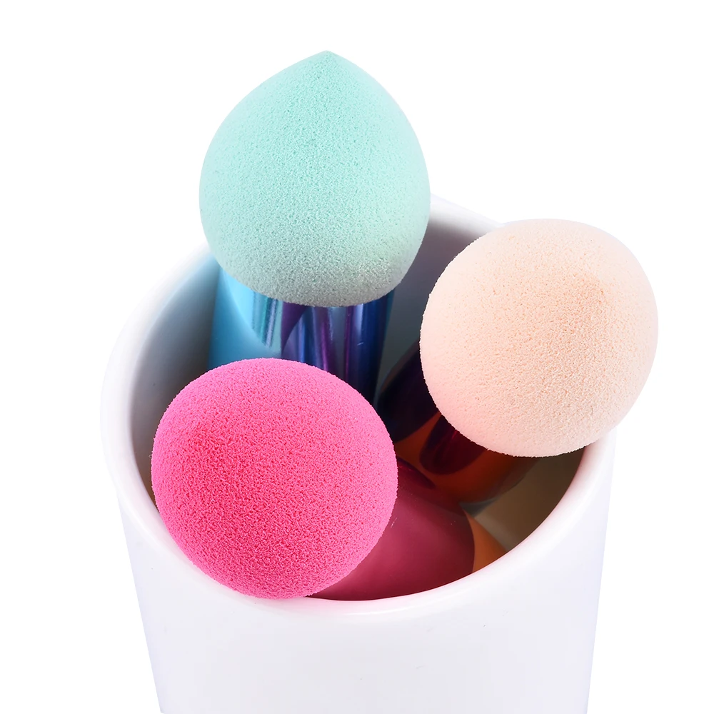 1PC Sponge Egg Makeup Brushes Tool Blender Blending Foundation Puff Flawless Powder Smooth Beauty Powder Puff Clean Makeup Tool