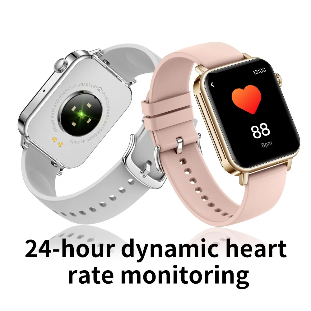 Montre connectée pour les hommes et les femmes, Bluetooth, appels, étanche IP67, moniteur de fréquence cardiaque, moniteur d'activité physique, nouveau, L1-7