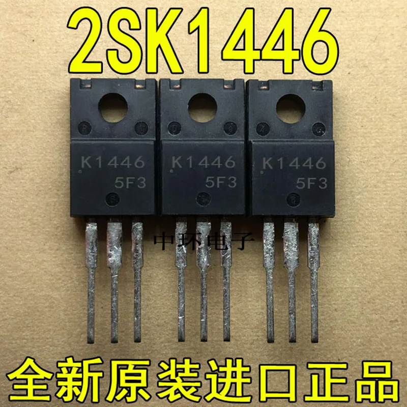 10 Uds 2SK1446 K1446 7A 450V TO220F y 2SK1443 K1443 450A 1A TO220F y 2SK1507 K1507 600V 9A TO220F y 2SK1547 K1547 800V 4A TO220F