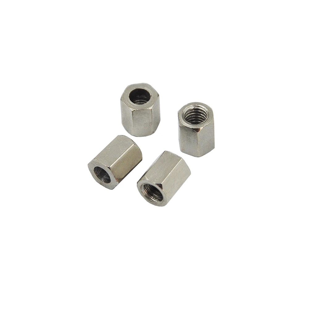 4pcs M3/M5 Internal Thread Welding Connector For Metal Boom Quick Connecter RC Hydraulic Excavator Stainless Steel Parts