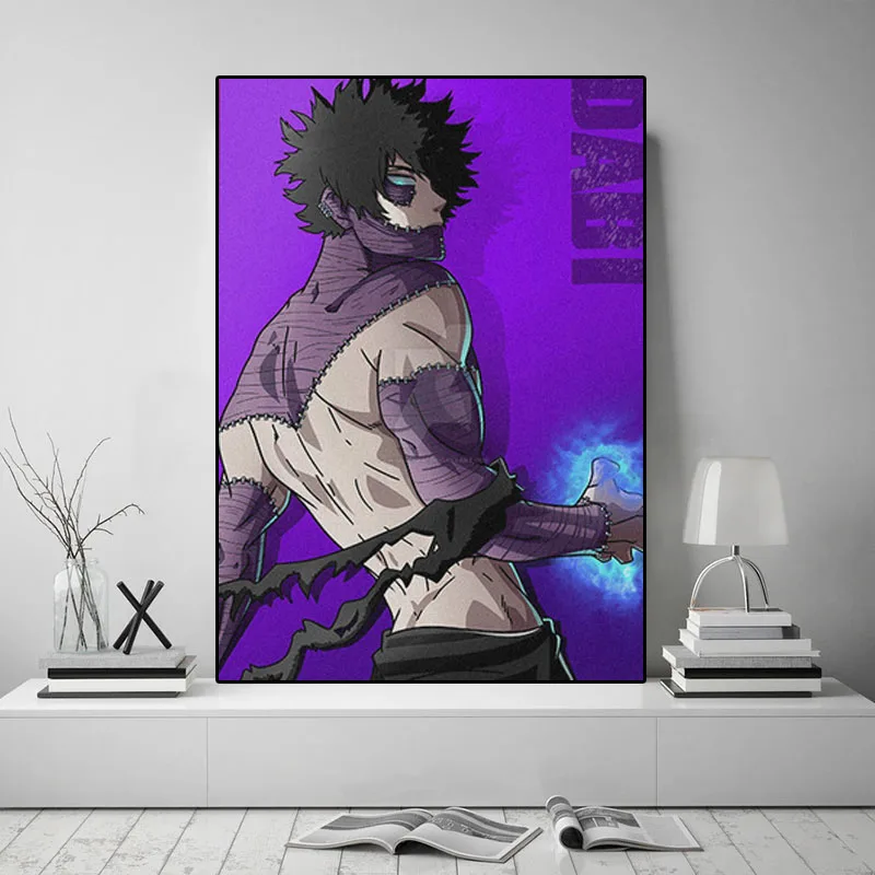 Anime My Hero Academy Academic Canvas Painting Abstract Posters and Prints Modern Wall Art Pictures for Living Room Home Decor