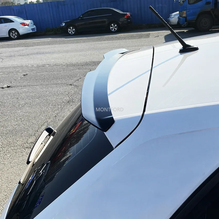 

Car Styling For Volkswagen New Polo MK6 2019 2020 2021 ABS Plastic Painted Color Exterior Car Rear Tail Wing Trunk Lip Spoiler