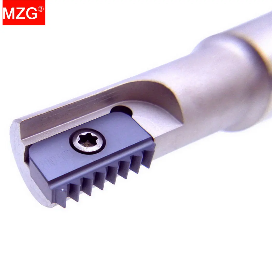 

MZG SR Single-edged Threading End Mill Shank Diameter 10 12 14 18 mm CNC Lathe Machine Clamp Thread Milling Cutters