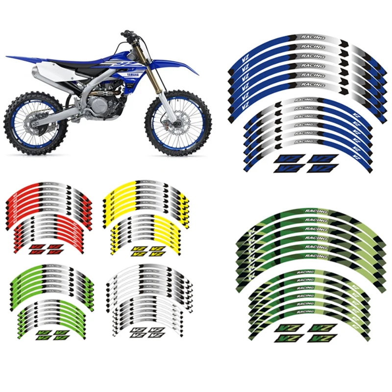 

"21 "19 RIM WHEEL STRIPES TAPE STICKERS FOR YAMAHA YZ 250F/450F/450FX YZ 125/250