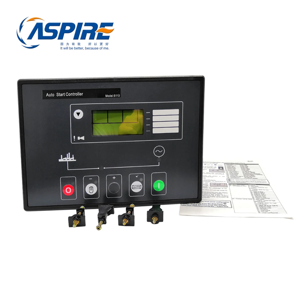 

Free Shipping+5110 Generator Control Genset Automatic Start Up Module with Engine Speed