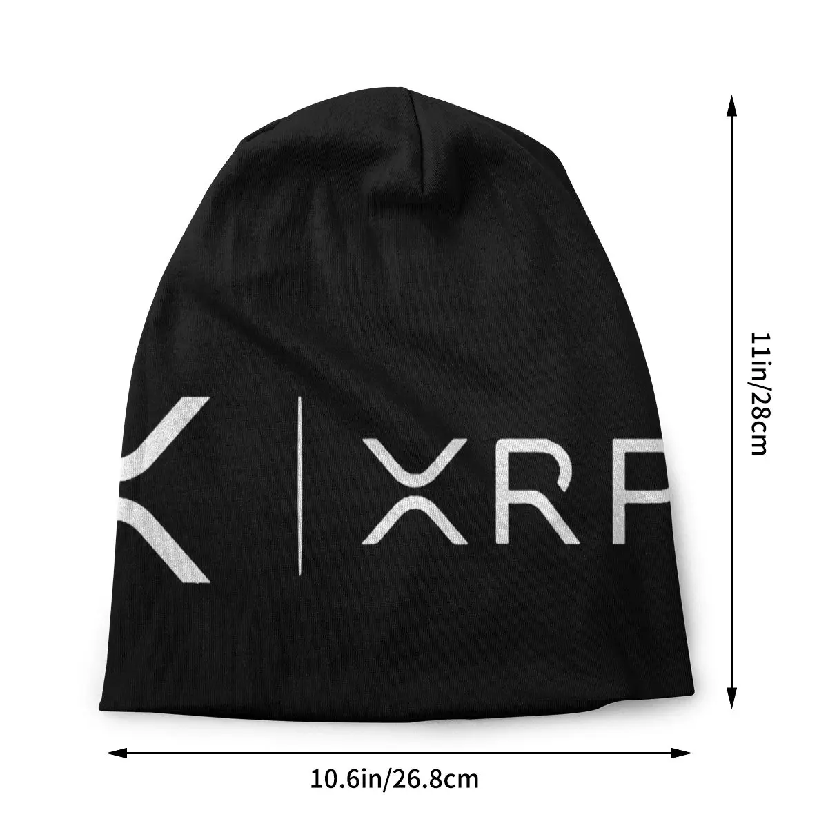 Xrp Ripple Bitcoin Crypto Skullies Beanies Hat Autumn Winter Street Unisex Caps Adult Warm Thermal Elastic Bonnet Knitted Hat