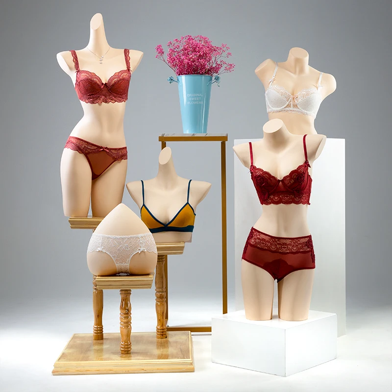 Underwear Model Display Stand Mannequin Men's and Women's Bra Window Underwear Manikin