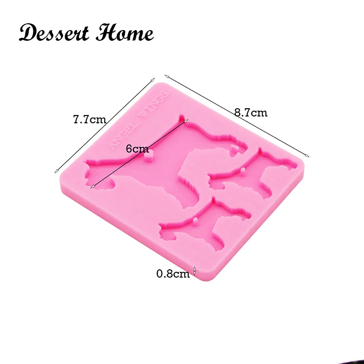 DY0165 Schnauzer epoxy resin molds Dog family mold for keychains Jewelry silicon molds for resin diy