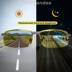Intelligent Photochromic Polarized Sunglasses Men Day Night Vision Glasses Women Anti-Glare Driving Goggles gafas de sol hombre