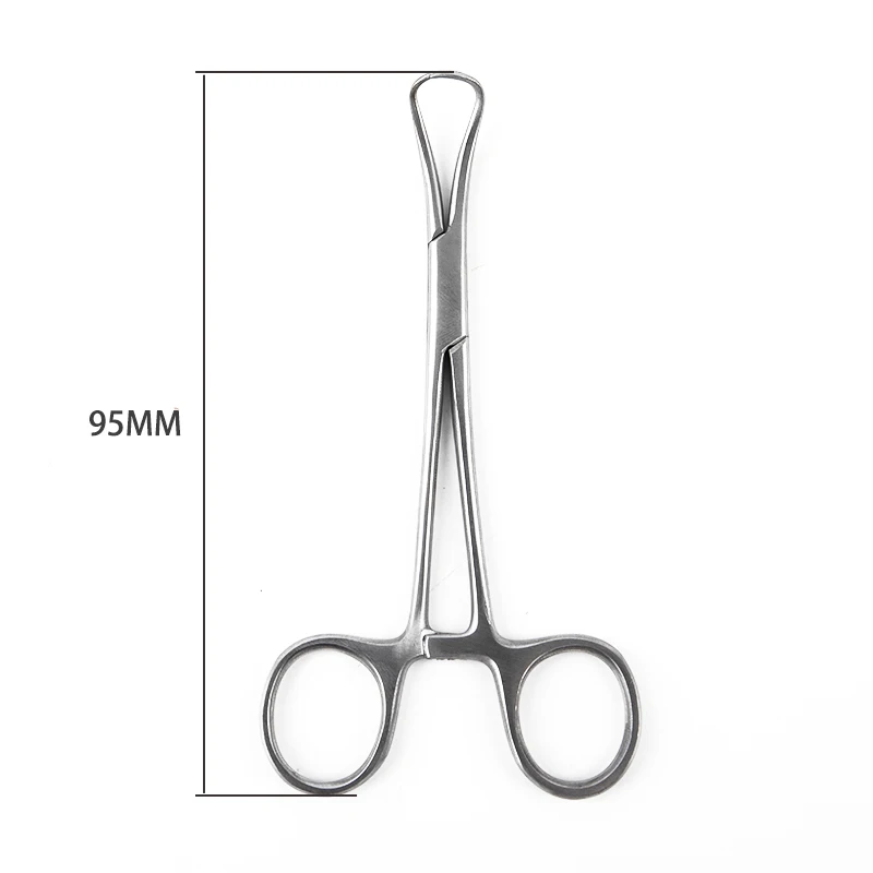 1PC 14Cm Inox Phẫu Thuật Khăn Vải Kẹp Kìm Cộng Lực Chỉnh Hình Cụ Dụng Cụ Làm Bằng Thép Không Gỉ
