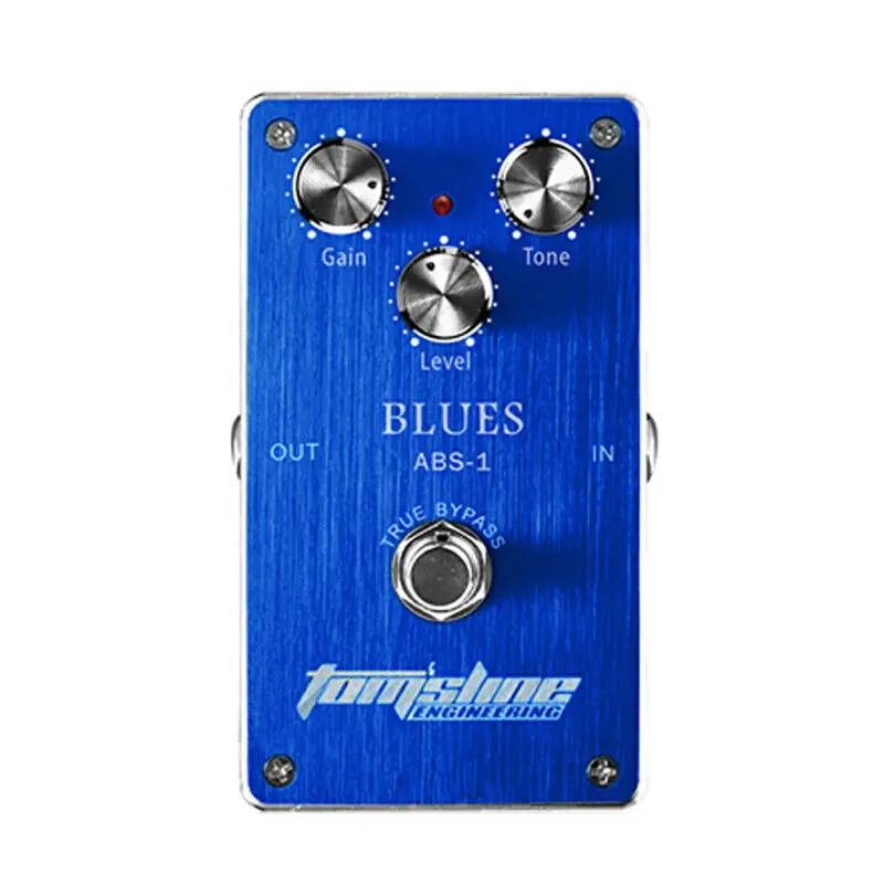 Aroma ABS-1 Blues Overdrive Distortion Guitar Effect Pedal True Bypass 3 Knobs Guitar Parts Accessories Music Pedal Overdrive