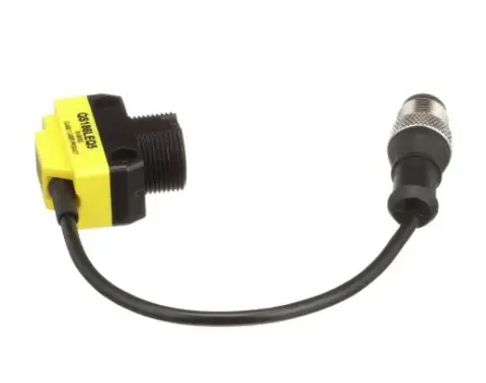 QS186LEQ5 Sensor láser Clase 1 emisor 6 InchEuro Cable Pigtail, serie QS18 71324