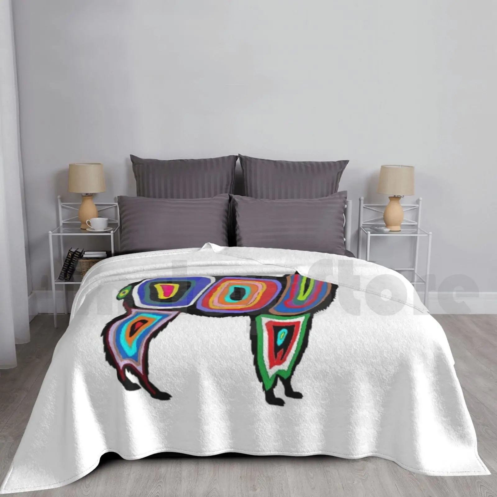 The Mountain Air Blanket Fashion Custom Llama Tribal Llama Baby Llama Alpaca Peru South America Inca Mayan Cuzco