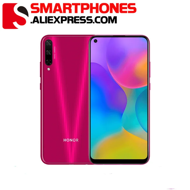 Original Honor Play 3 4GB 64GB Smartphone 6.39'' Full Screen Kirin 710F Face Recognition 4000mAh 48MP Camera Multiple Langue