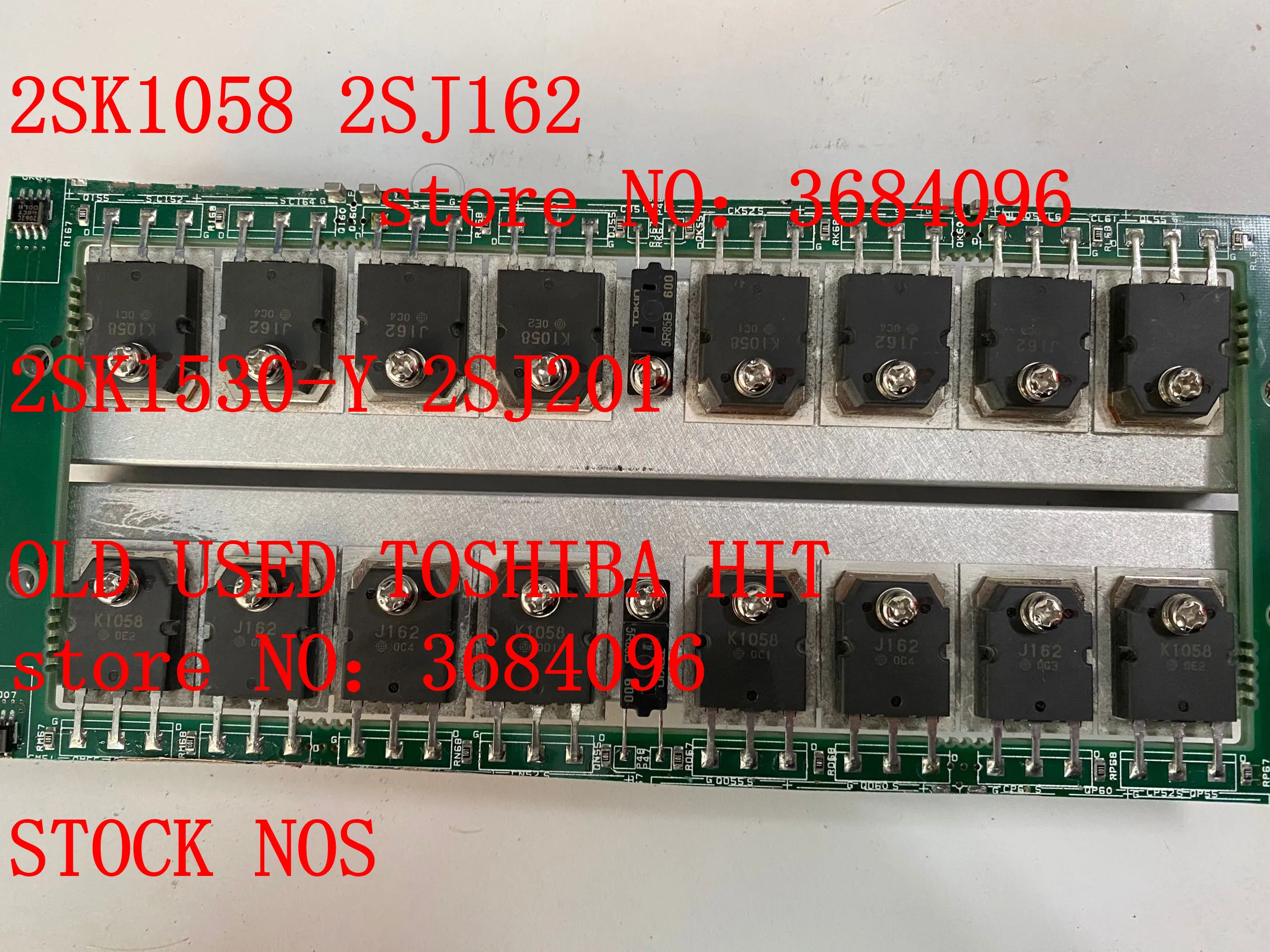 K1058 2SK1058 2SJ162 J162 TO-247 old used FREESHIPPING 2pair-100pair/LOT remove the circuit board and leave the transistor