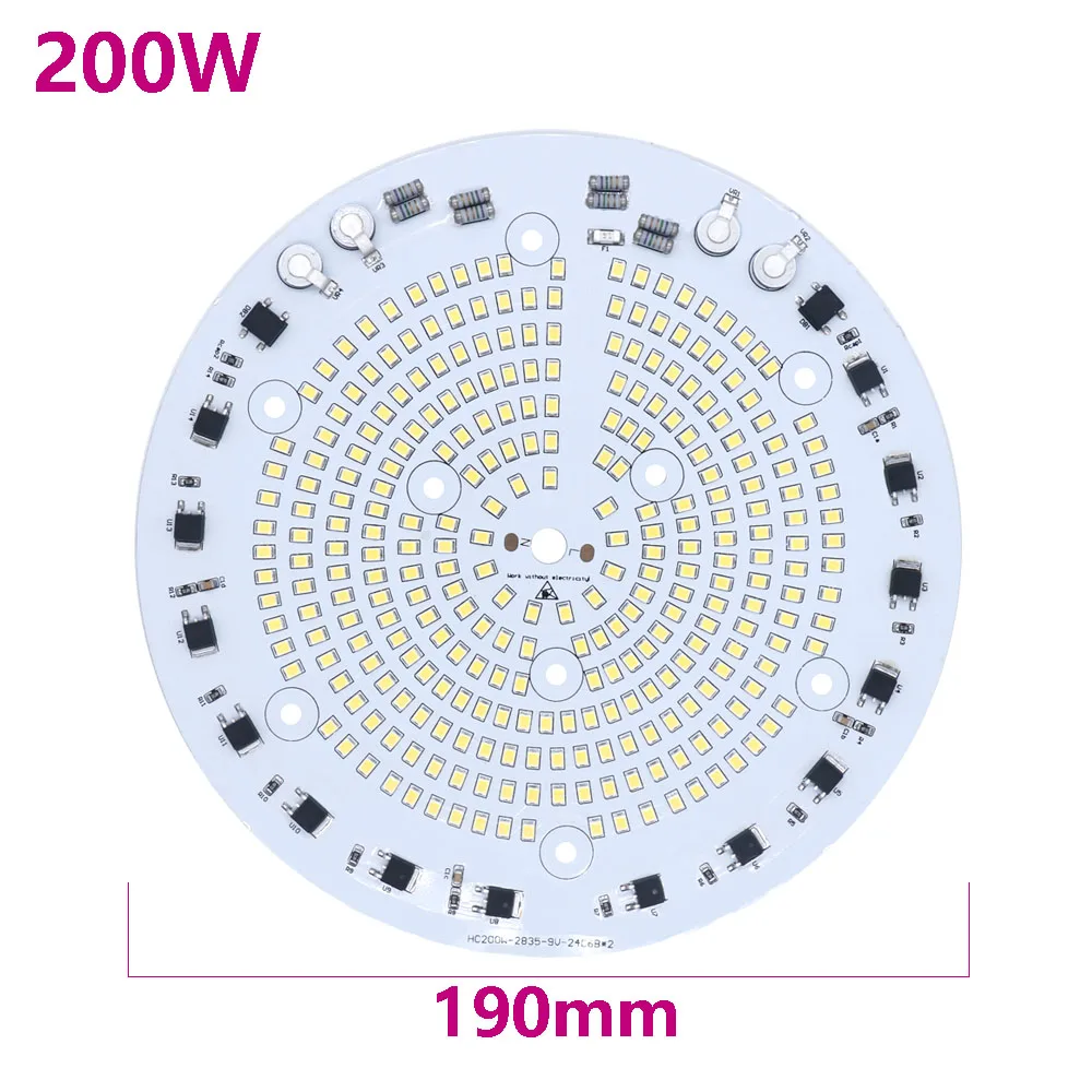 Chipy Cob LED 220V pełna moc 200W 50W nie ma potrzeby sterownik źródła światła Ligh płyta źródłowa liniowa Led lampy wokół zimnej bieli