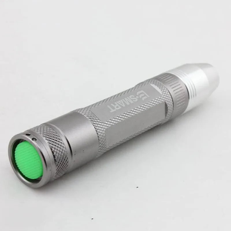 powerful Jewelry Jade Led Flashlight stone Glare Flash Light Torch Aluminum White Yellow Light Source Detection Identification