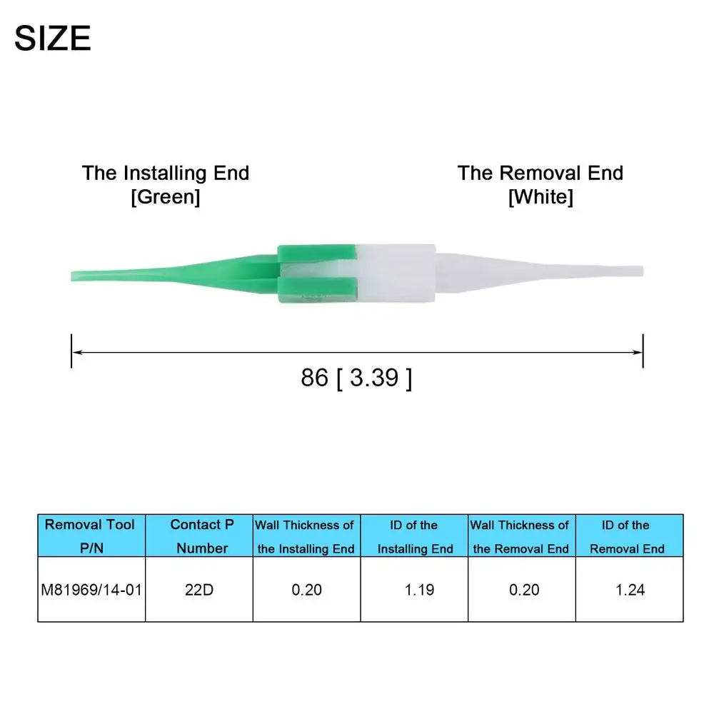 JRready M81969/14-01 Insert/Extract Tool (100 Pack)