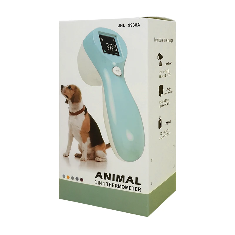 3 in 1 Digital Infrared Thermometer Animal Thermometer for Dogs Cats Pigs Horses Cows Cattle Sheep Pet Temperature Measurer