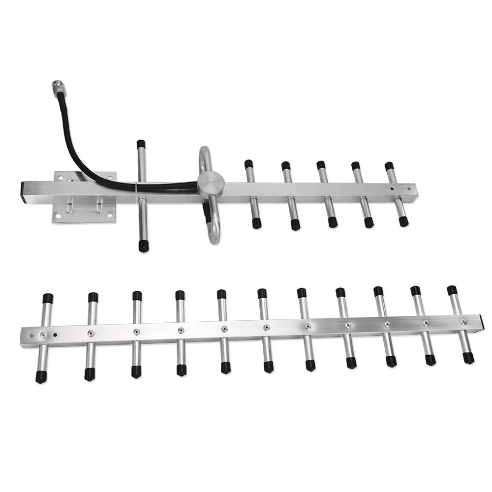 20 dBi Gain External Antenna For 2g 3g 4g Cellphone Signal Repeater GSM DCS LTE WCDMA Booster Outdoor Yagi Antenna 800-2500 MHz@