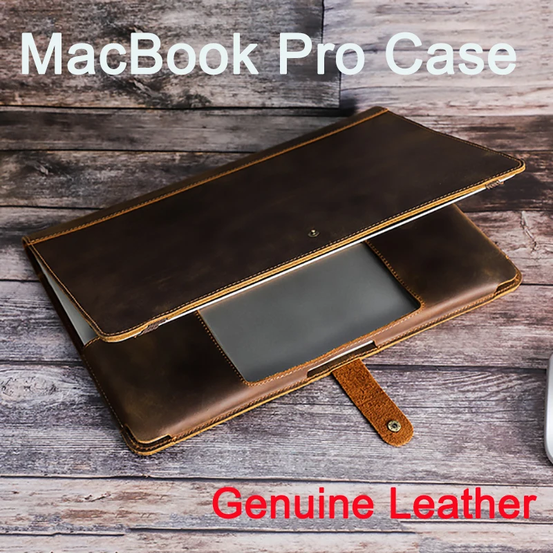 

For Macbook Pro Leather Protective Sleeve For Macbook Pro 13 Inch 15 16 And Air 13 Inch Case