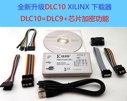 Upgraded Version DLC10 Xilinx Platform Cable USB Download Cable Jtag Programmer for FPGA CPLD CY7C68013A Replace DLC9LP