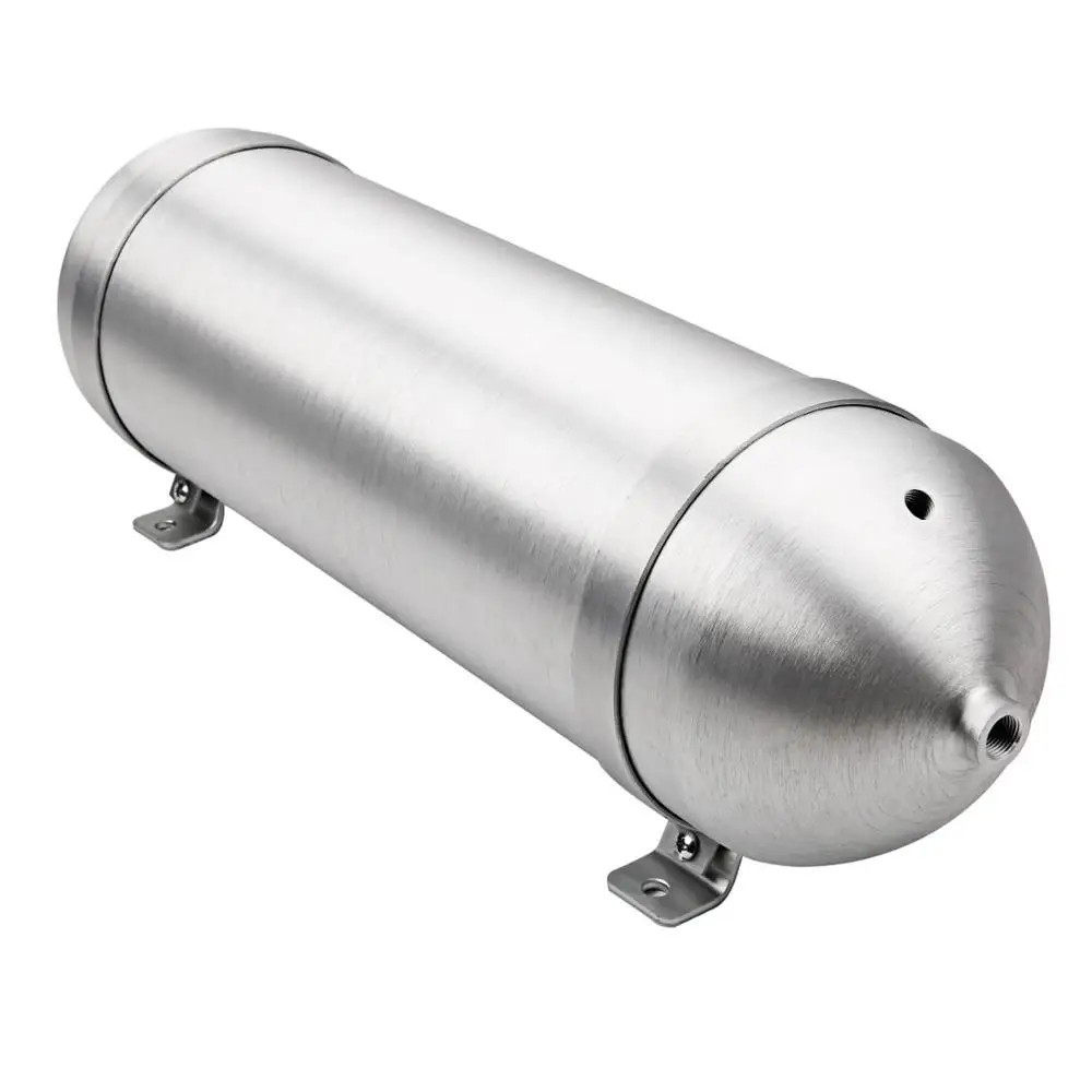 3 Gallon aluminum Seamless air cylinder air tank pneumatic air suspension system tunning vehicle parts