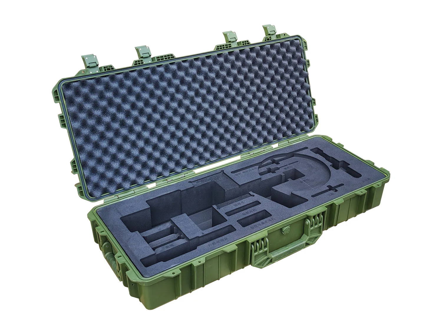 Tricases M3100 Foam Plastic Waterproof Equipment Storage Carry Case Hard Gun Case Long Rifle Case With Foam Insert