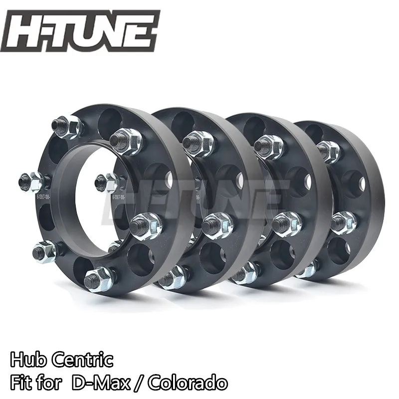 

H-TUNE 4PCS 6x5.5" Wheel Spacers Adapters 100CB 30mm Forged Aluminum Hub Centric for D-Max / Colorado 2020+