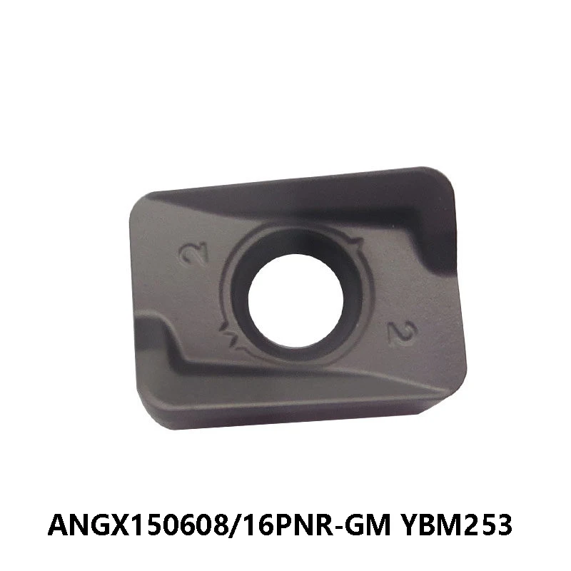 

100% Original ANGX150608PNR-GM ANGX150616PNR-GM YBM253 Milling Cutter Inserts ANGX 150608 150616 Lathe Cutter Turning Tools