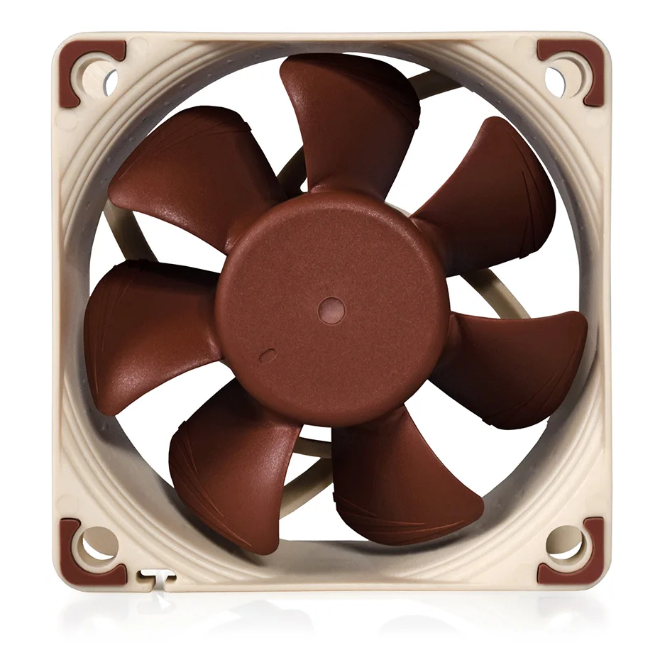 Noctua NF-A6x25 PWM 컴퓨터 케이스 팬 60mm 5V/12V 지능형 온도 제어 3pin/4pin 조용한 CPU 쿨러 팬