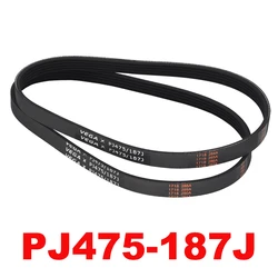 VEGA V-Belt PJ475 187J 3/4/5/6/7 Ribs For DIY Model Motor Belt Parts