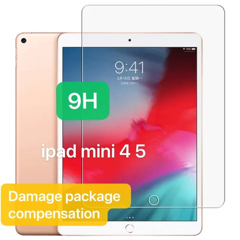 Tablet Tempered Glass Screen Protector Cover For Apple IPad Mini 5 (2019) 7.9 Inch/Mini 4 Explosion-Proof Tempered Film