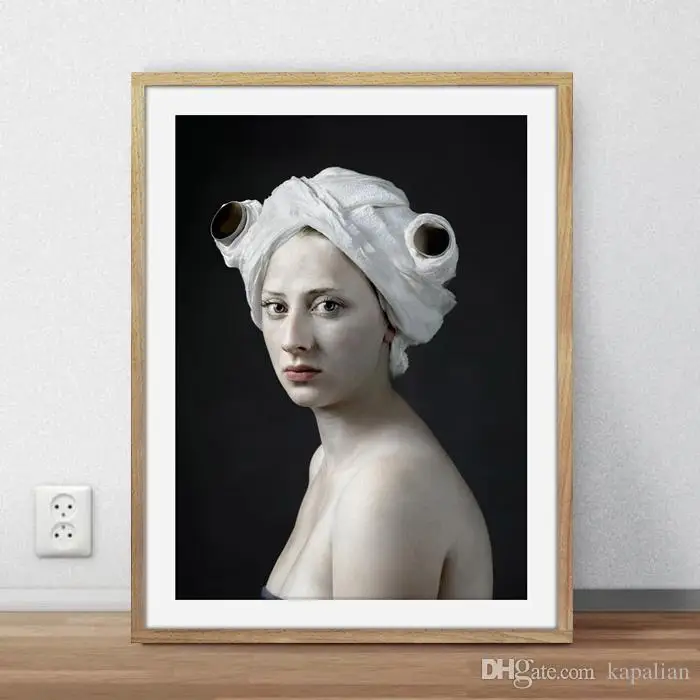 Hendrik Kerstens Art Photographs His Daughter Poster Print Canvas Wall Picture Painting 12 24 36 47 Inches