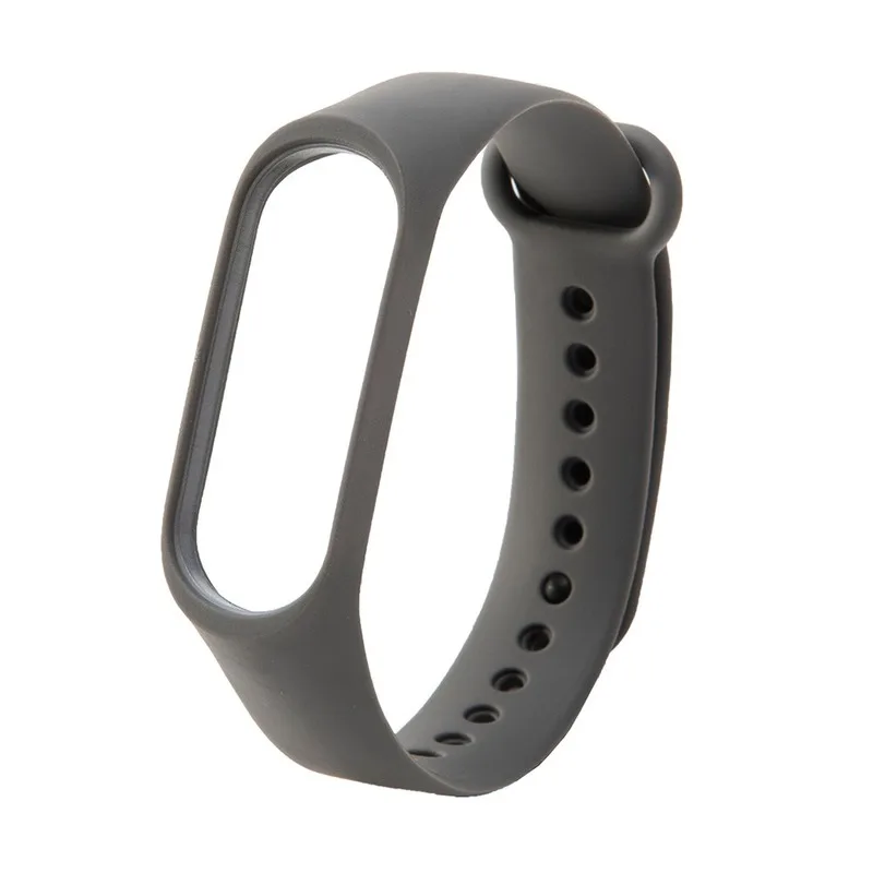 1pc用xiaomi miバンド5 4 3 xiaomiバンドシリコンリストバンドブレスレットの交換4 miband 5 4 3手首色tpuストラップ