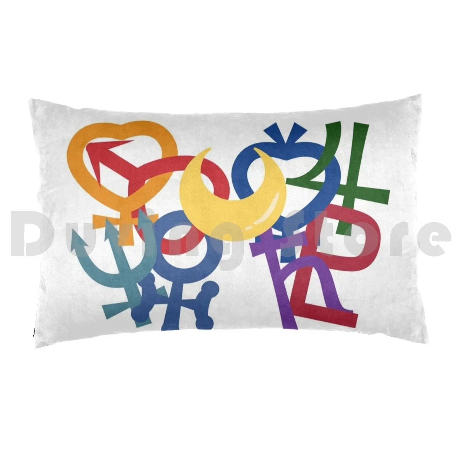 Scouts Pillow Case Printed 35x50 Sailor Senshi Sailor Scout Inner Senshi Heart Super