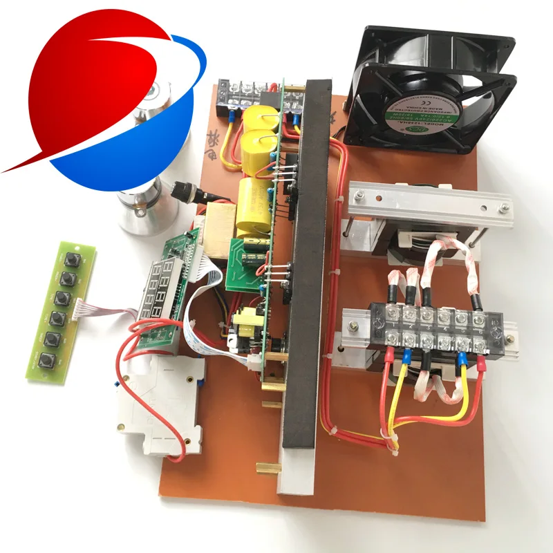 

Timer And Power Adjustment 28khz or 40khz 2700W Digital ultrasonic transducer Generator PCB For Cleaning Tank