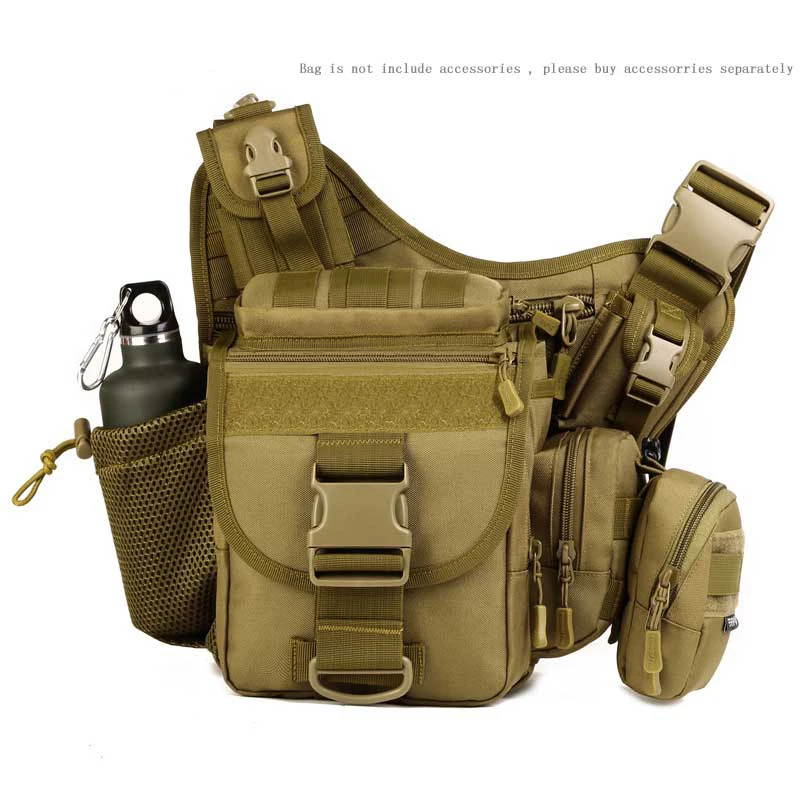 Tactical Messenger Bag Men Outdoor Camera BagSaddle Camouflage Shoulder Bag for Camping Fishing Trekking Molle Bags