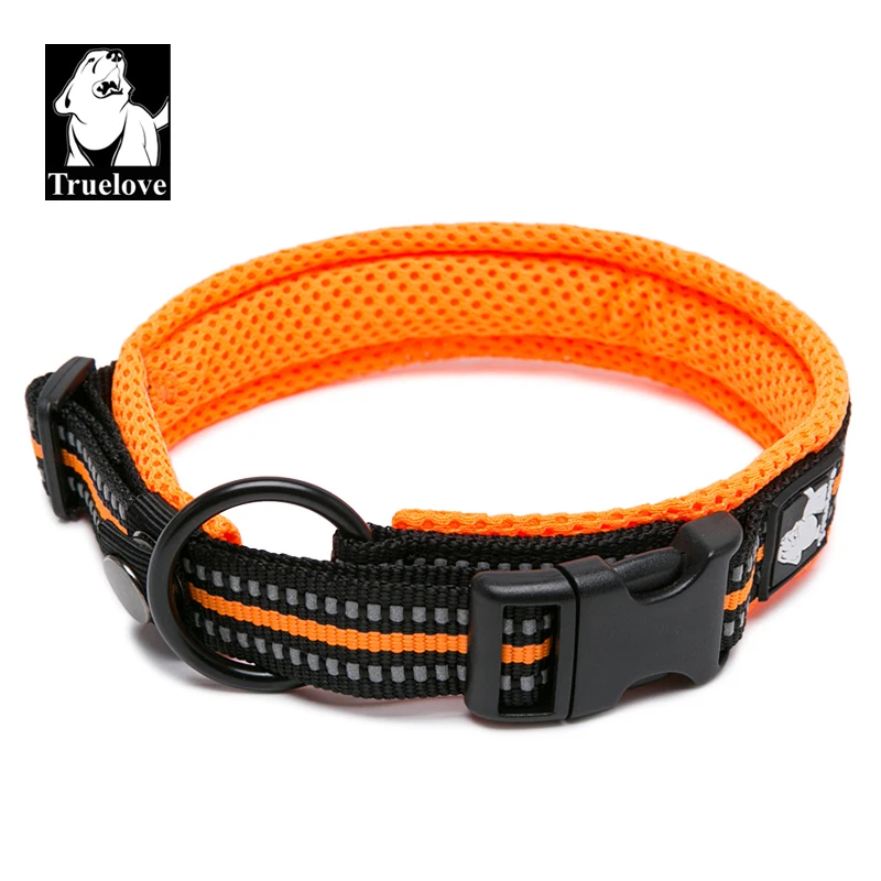 Truelove Pet Collar Adjustable High-density Webbing Reflective Nylon Material For Large Medium and Small Dogs Pet productTLC5011