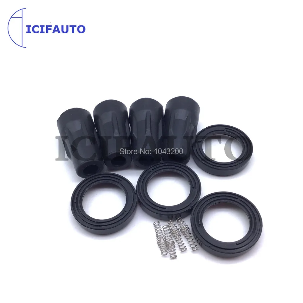 1/2/4/6/8 Piece Ignition Coil Rubber Boot Repair Kit for Dodge Chrysler Jeep Compass 4606824AC, 04606824AB, 04606824AC,4606824AB