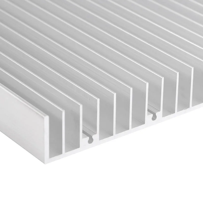 Aluminiowy radiator radiatora do światła LED 8x3 W/20x1 W, chłodnica Fin do wzmacniacz wysokiej mocy układ scalony 140x20x300/150mm