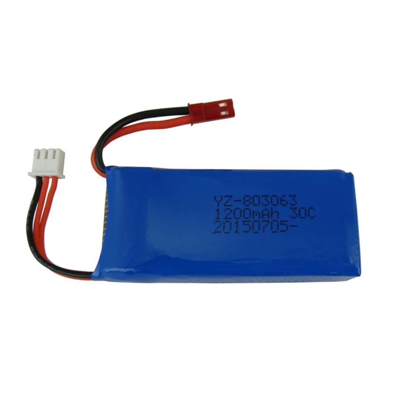 7.4V 1200mAH  Original Exhibition billion tarantula X6 remote quadrocopter lithium battery 7.4V 1200mAH YZ 803063 30C