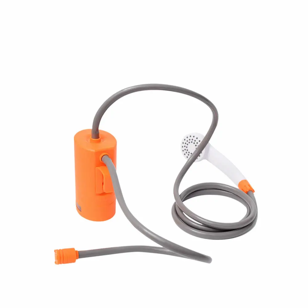 Outdoor Electric Shower Nozzle Sprinkler Self-priming Water Pump USB Charge Car Clean Camping Travel