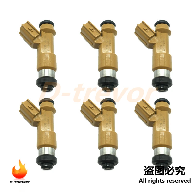 

6Pcs Fuel Injector 23250-0P050 23209-0P050 For Toyota 2005-2010 Reiz GRX12