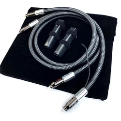 HiFi Audio Line WEL Signature PSS Silver RCA Cable with 72V DBS