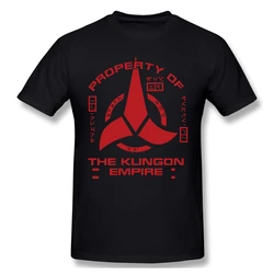 Man Trek And The Stars Discovery Property Of Klingon Empire Red Tank Top Picard,Fifth Sun,Enterprise Everyday Funny T-shirts